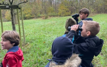 Die 2b besucht die Station Natur und Umwelt